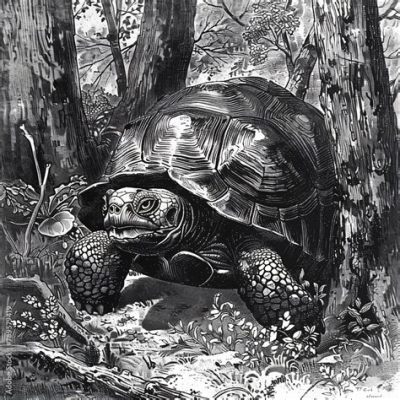  The Wise Old Tortoise - A Malaysian Folk Tale Illustrating Patience and Wisdom